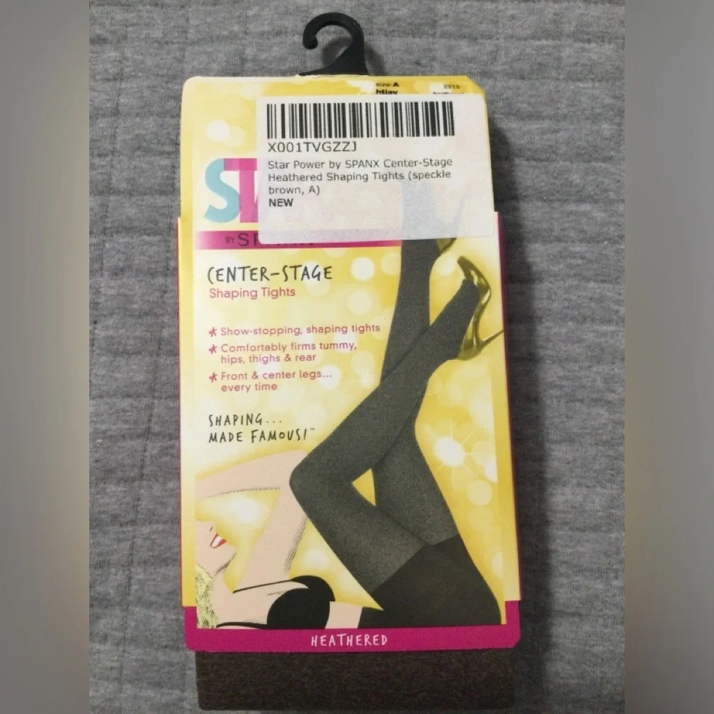 Lot of 2 Star Power by Spanx Center-Stage Shaping Tights Size B
